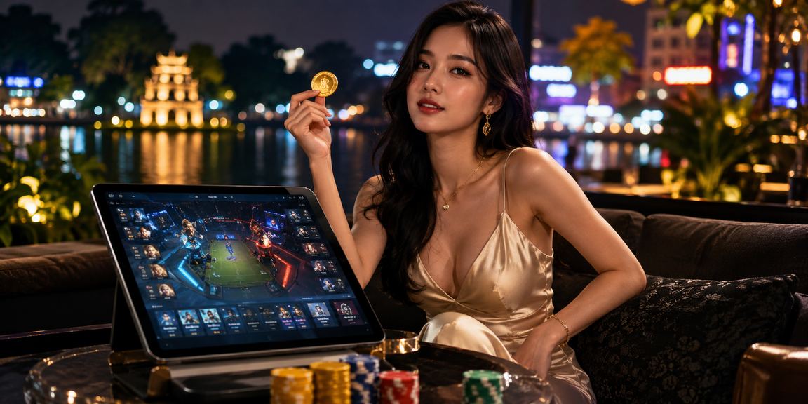 Cá cược tiền thưởng liên quan đến esports tại Hà Nội, hình ảnh người chơi đặt cược